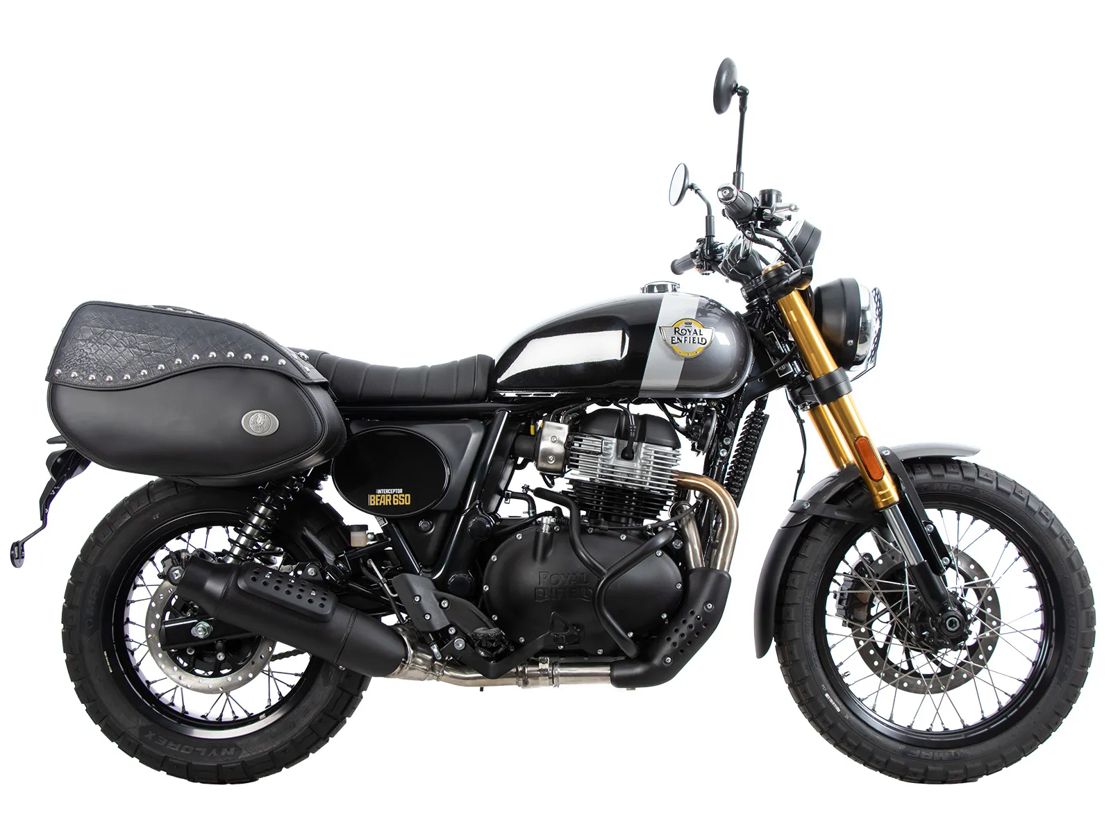 C-Bow side carrier black for Royal Enfield Bear 650 (2025-)