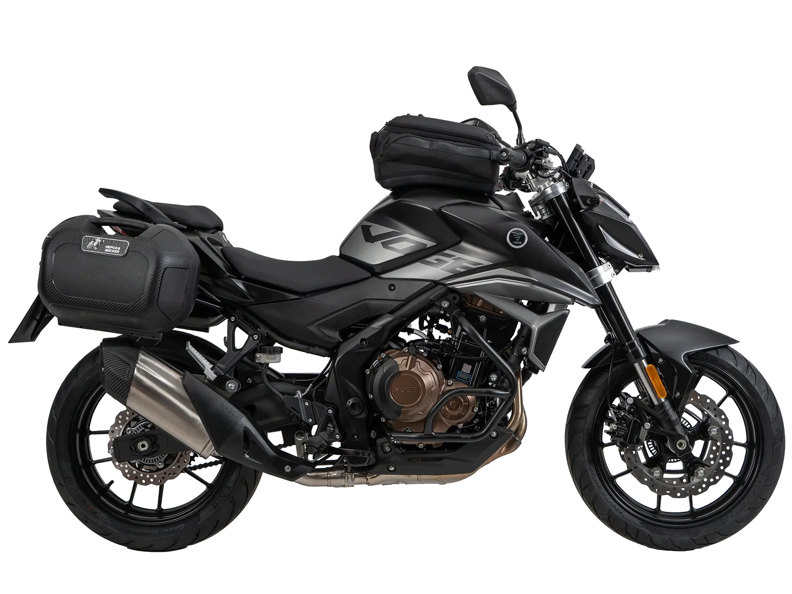 C-Bow side carrier black for Voge R 625 (2025-)
