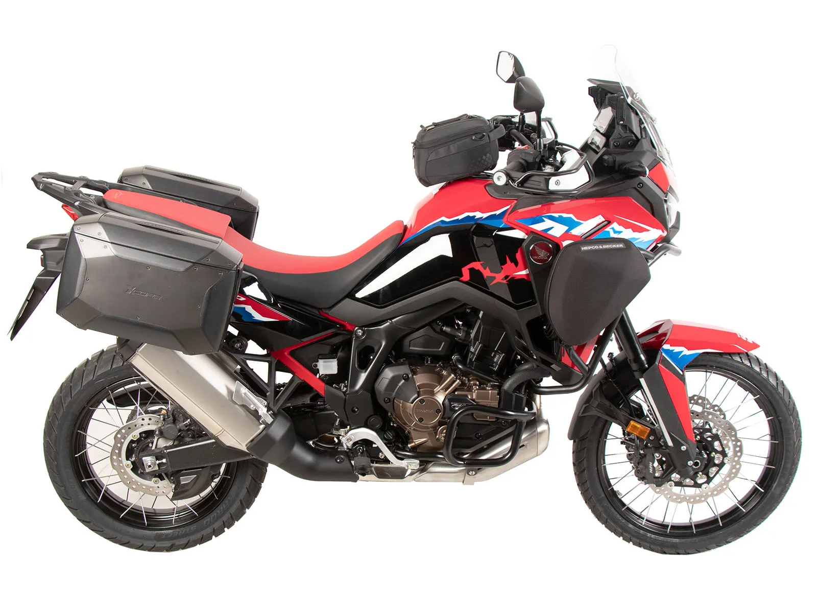 C-Bow side carrier black for Honda CRF 1100 L Africa Twin Adventure Sports (2024-)