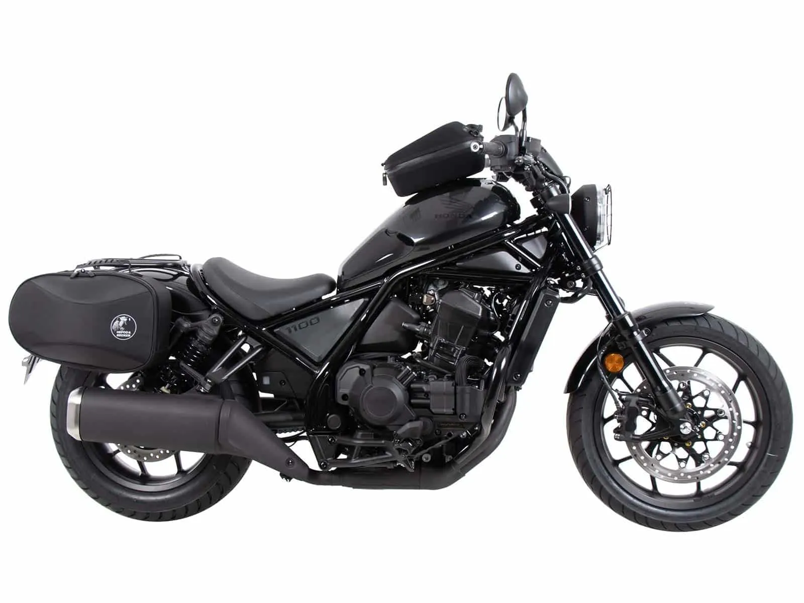 C-Bow side carrier black for Honda CMX 1100 Rebel / DCT / SE (2025-)