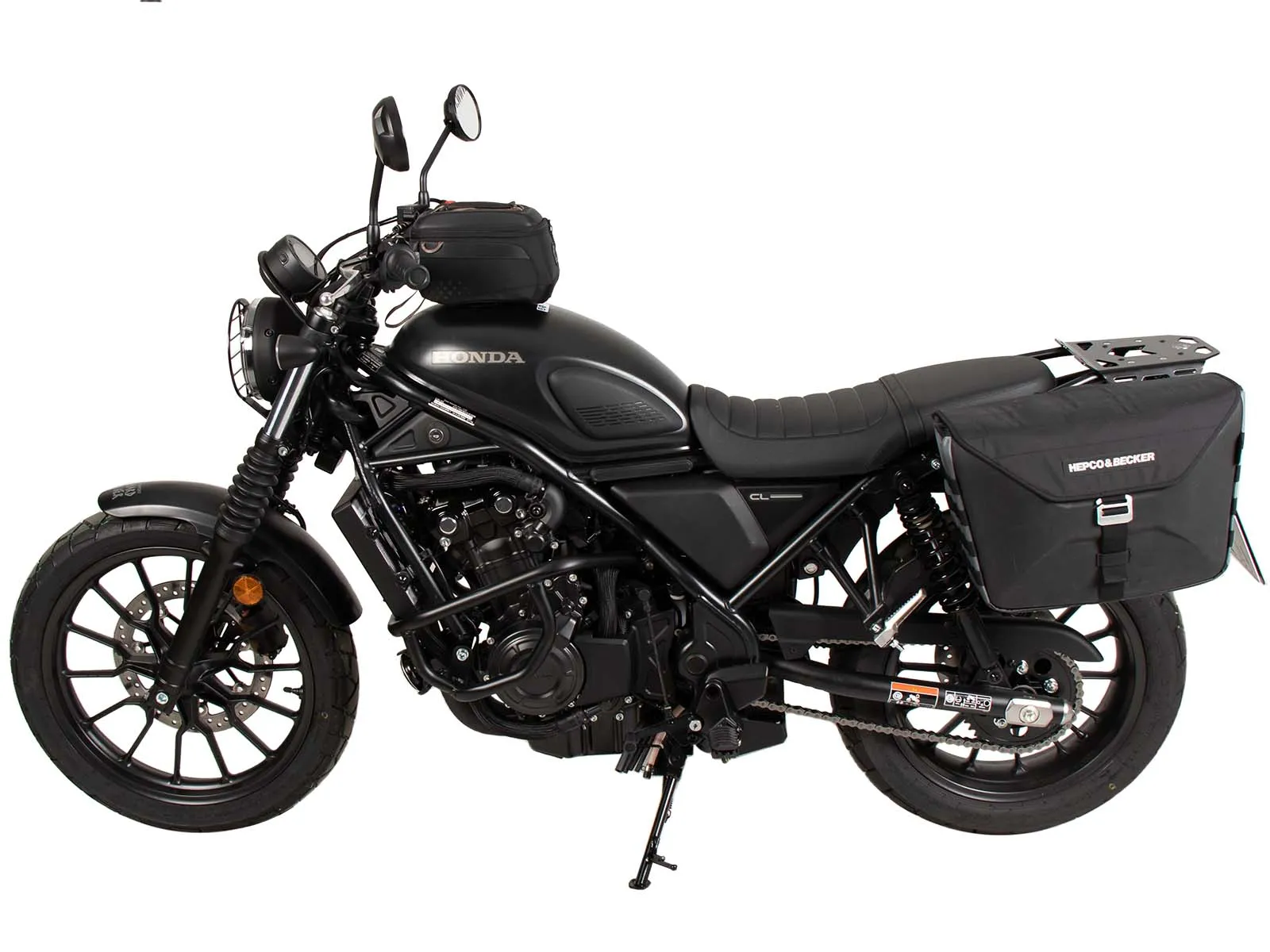 C-Bow side carrier one-sided left black for Honda CL 500 (2023-)