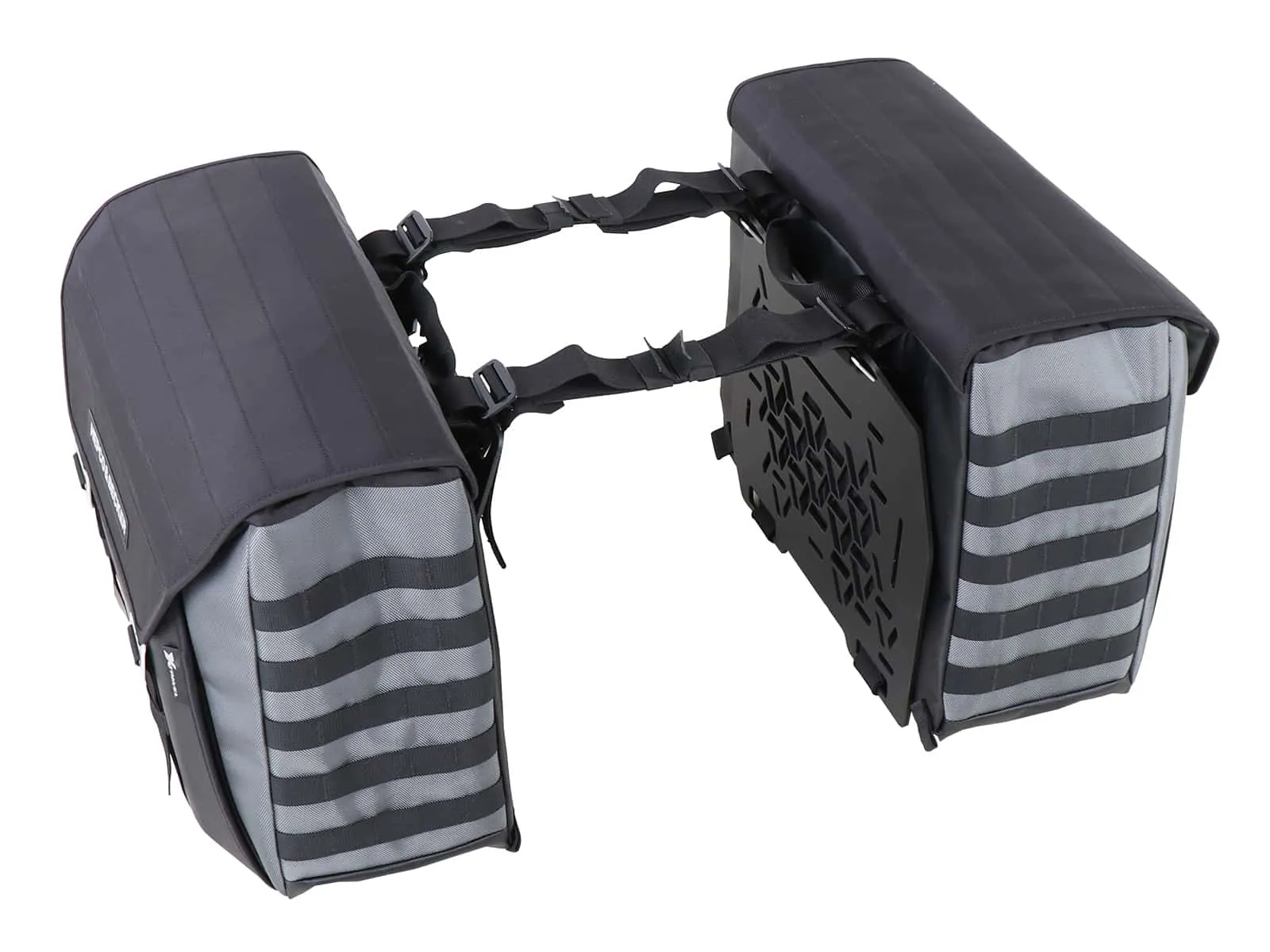 Sidebags Xtravel Basic incl. 2x universal holding plates for side carrier