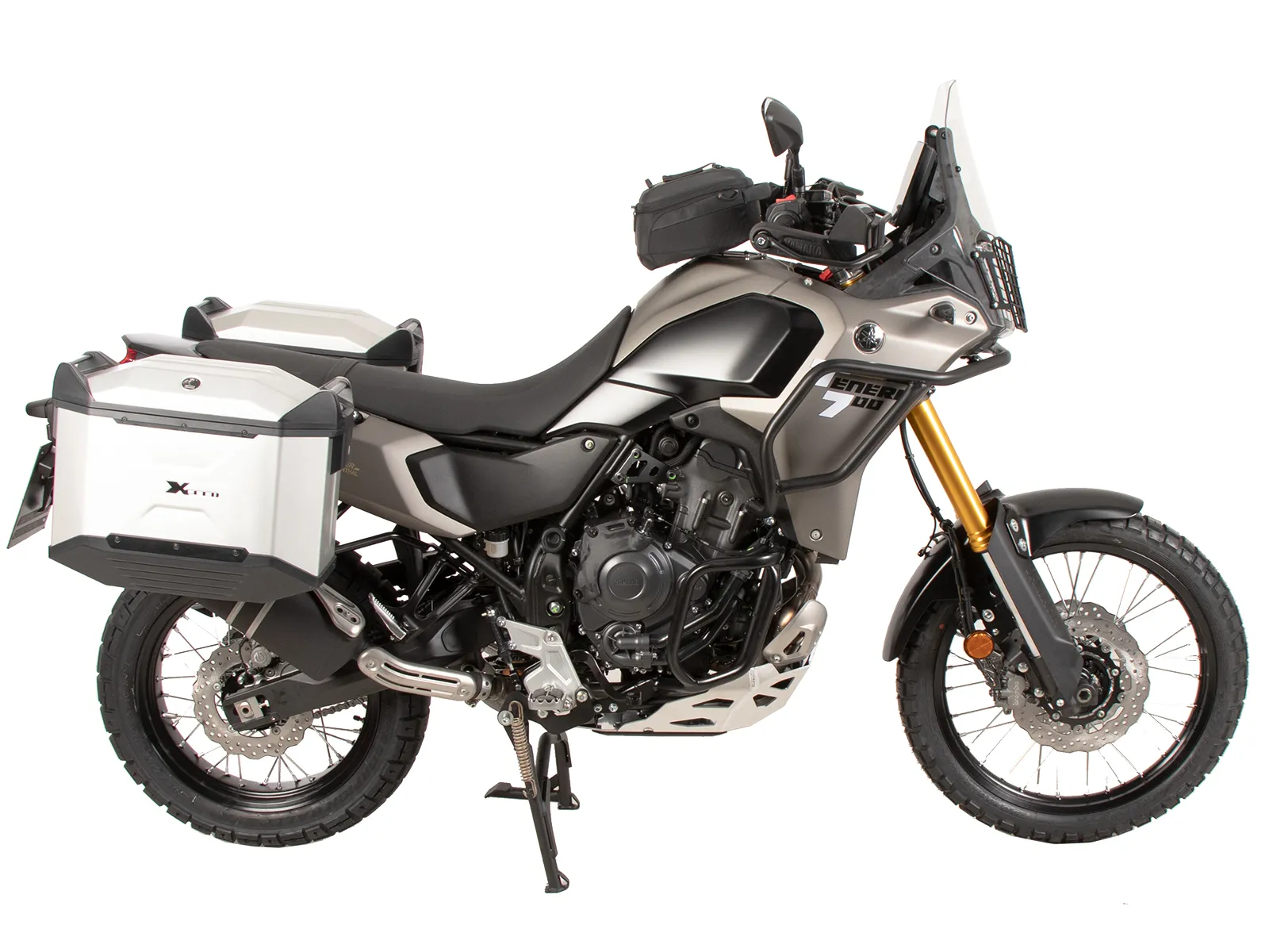 Side case carrier fixed black for Yamaha T√©n√©r√© 700 (2025-)
