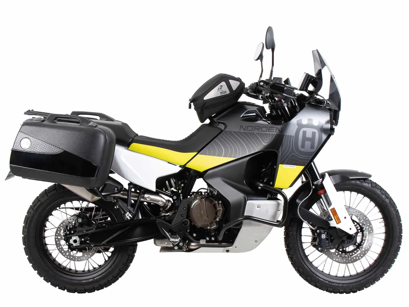 Side case carrier fixed black for Husqvarna Norden 901 / Expedition (2022-)