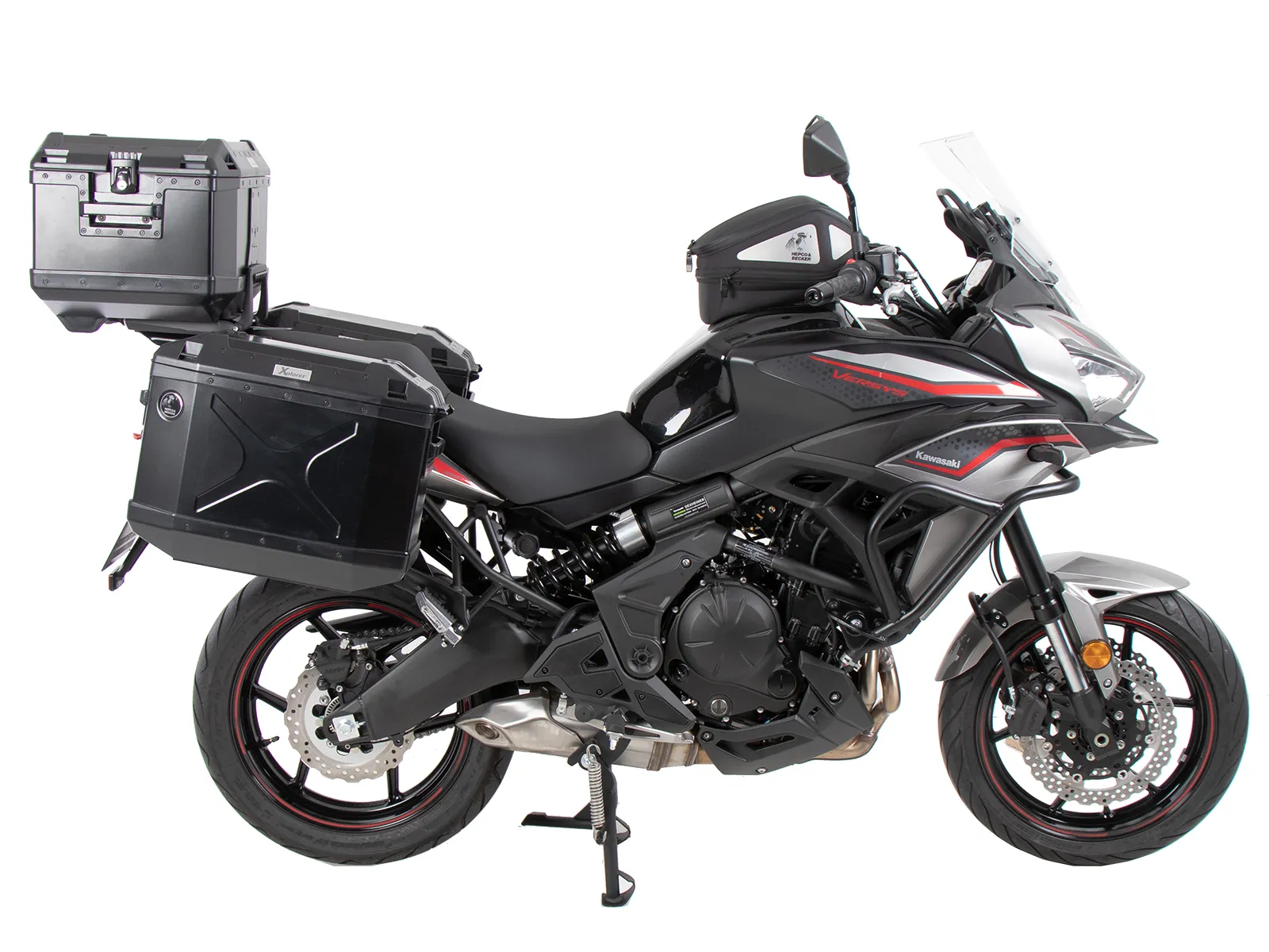 Easyrack top case carrier black for Kawasaki Versys 650 (2022-)