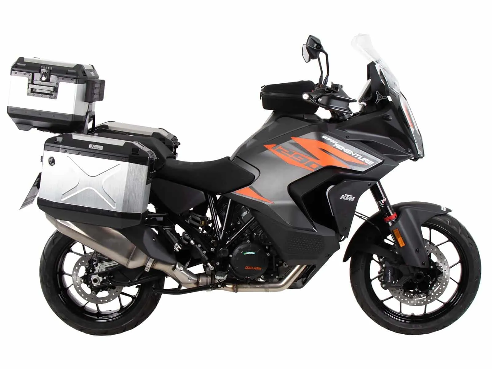Easyrack top case carrier for combination with original bridge black for KTM 1290 Super Adventure S/R (2021-2024)