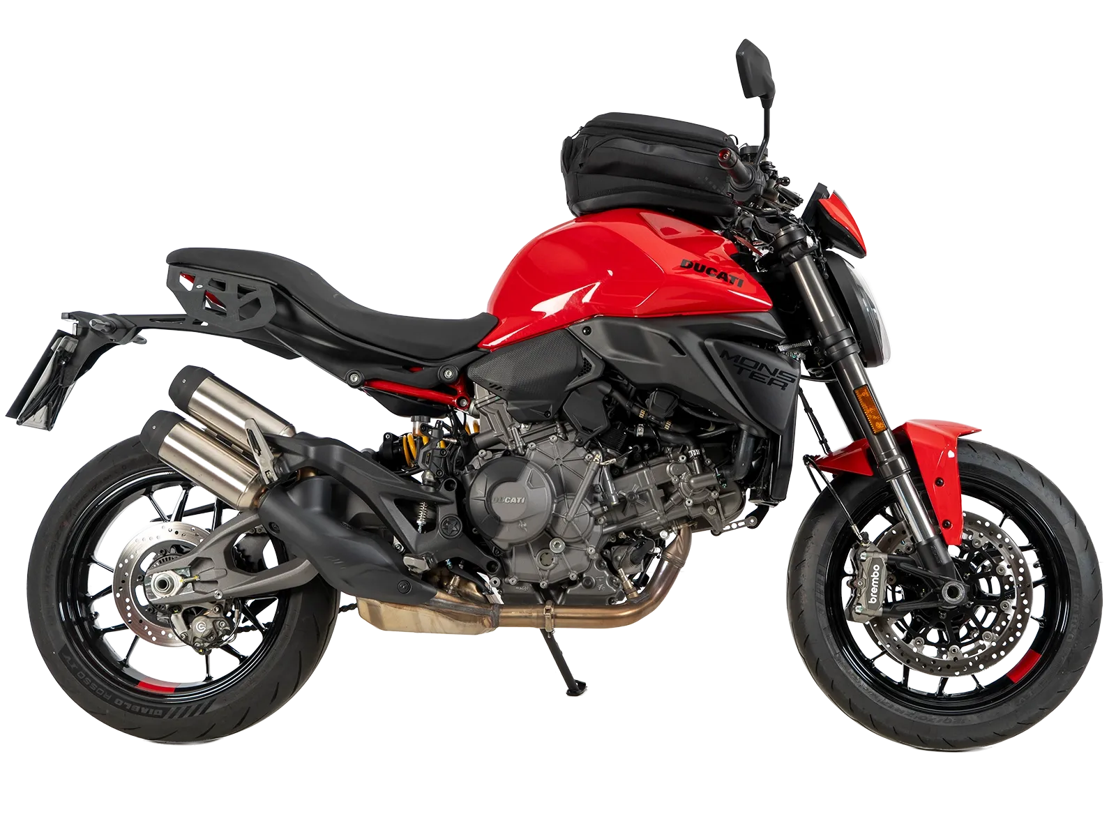 Luggage Guard Spacers, Black, for Ducati Monster 890 / + (2026-)