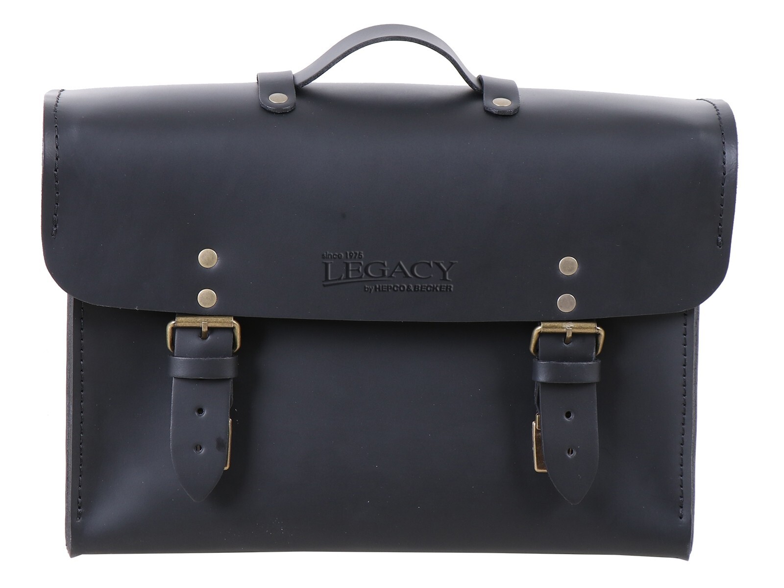 LEGACY LEATHER BRIEFCASE BLACK FOR C-BOW CARRIER