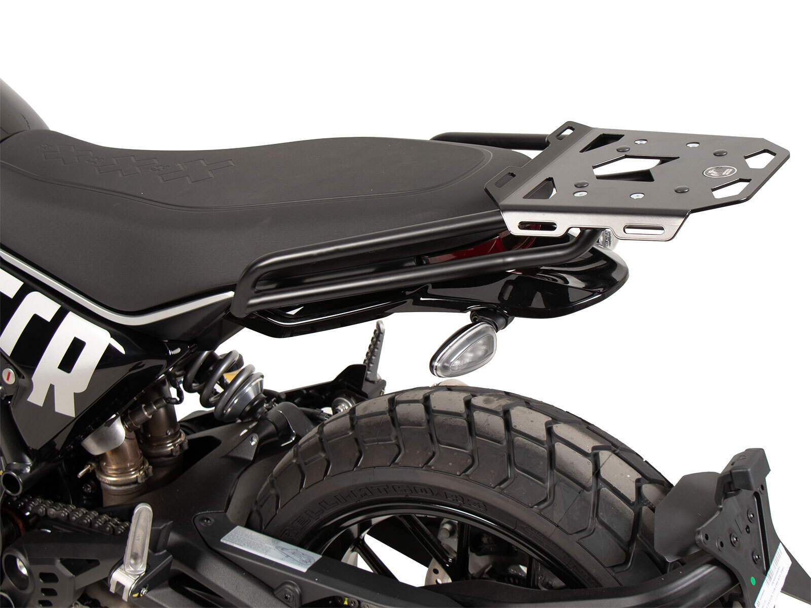 MINIRACK SOFT LUGGAGE REAR RACK FOR DUCATI SCRAMBLER 800 ICON 2023 Scrambler 800 Nightshift Ful