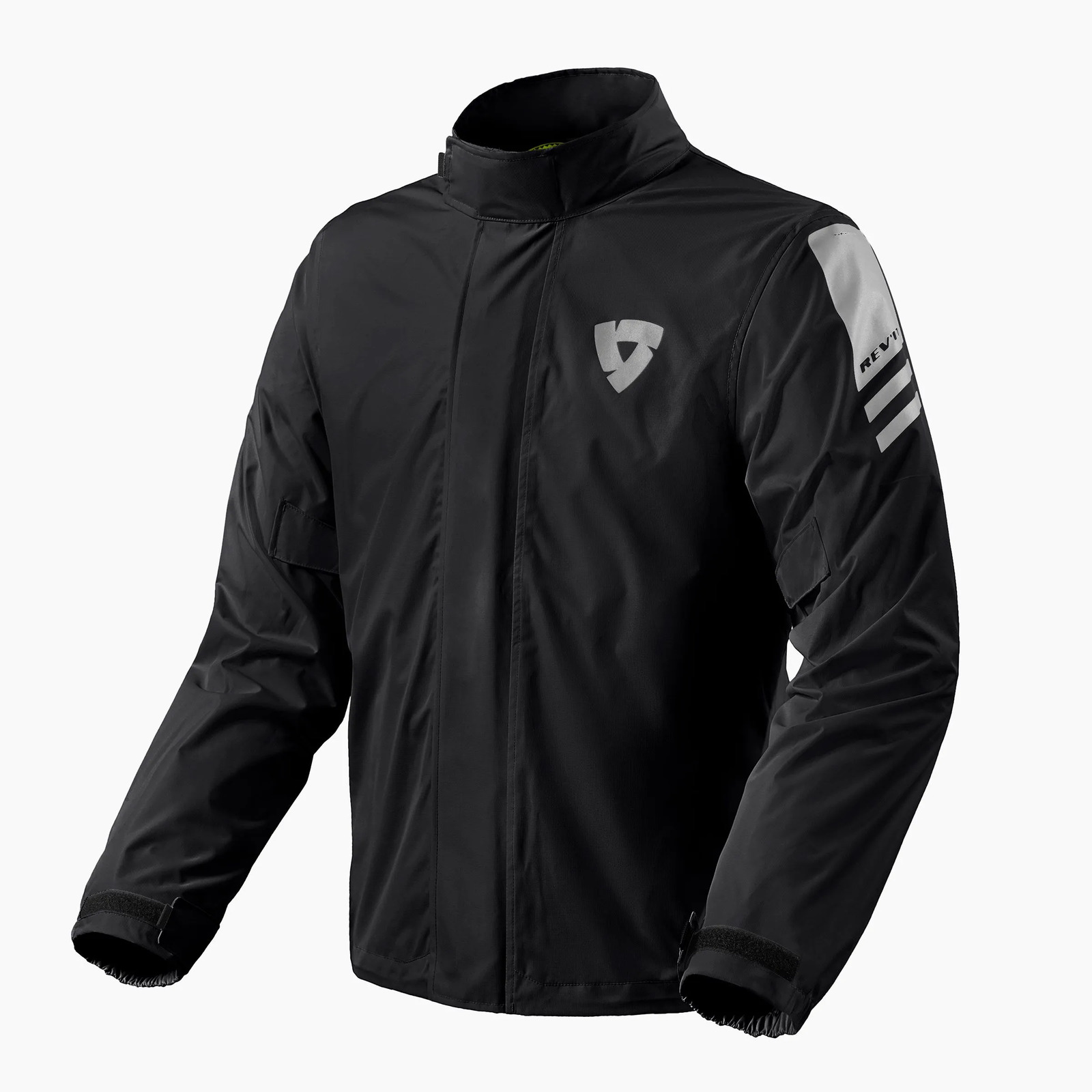 REV'IT! CYCLONE 3 MOTORCYCLE RAIN JACKET BLACK