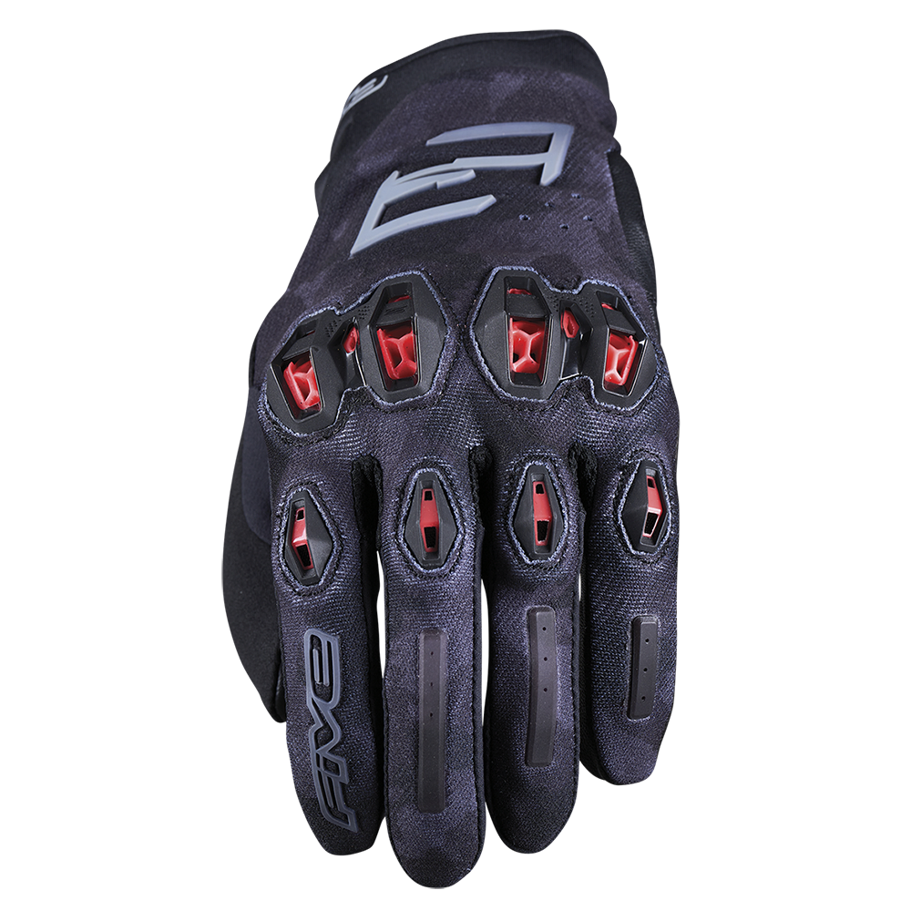 STUNT EVO 2 CAMO BLACK/RED - SMALL