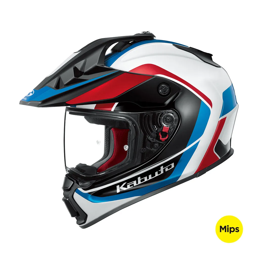 GEOSYS GT MIPS BLOCK WHITE RED BLUE - S