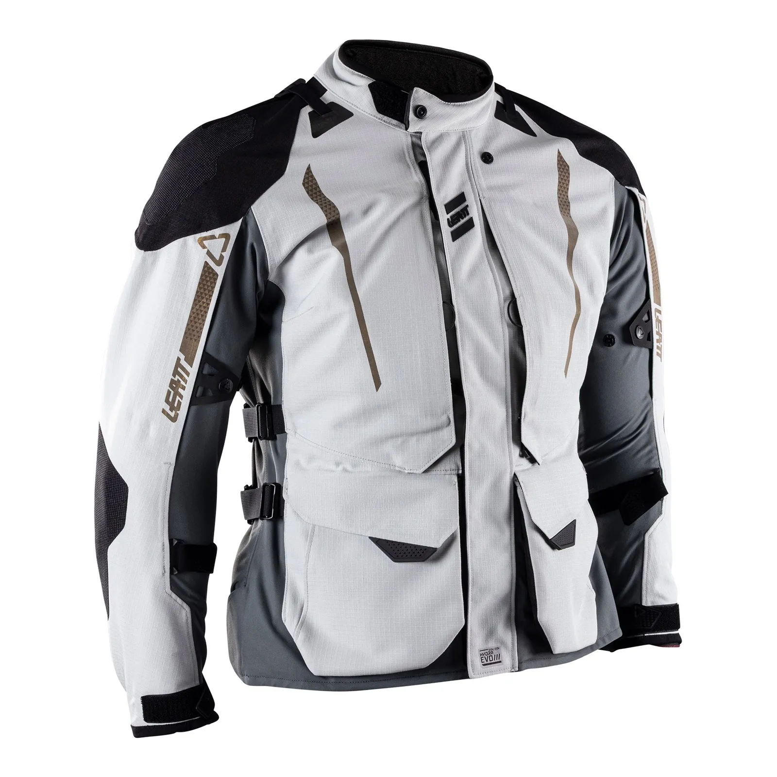Leatt 5.5 ADV DriTour Jacket Women - Steel Grey (S/EU36/UK8/US4)