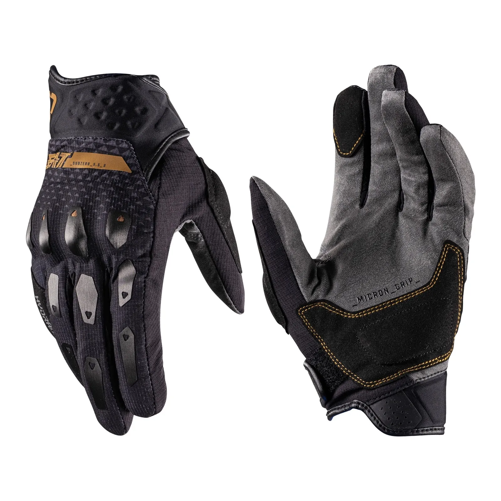 Leatt  5.5 ADV SubZero Glove (Short) - Stealth Black / Grey (S)