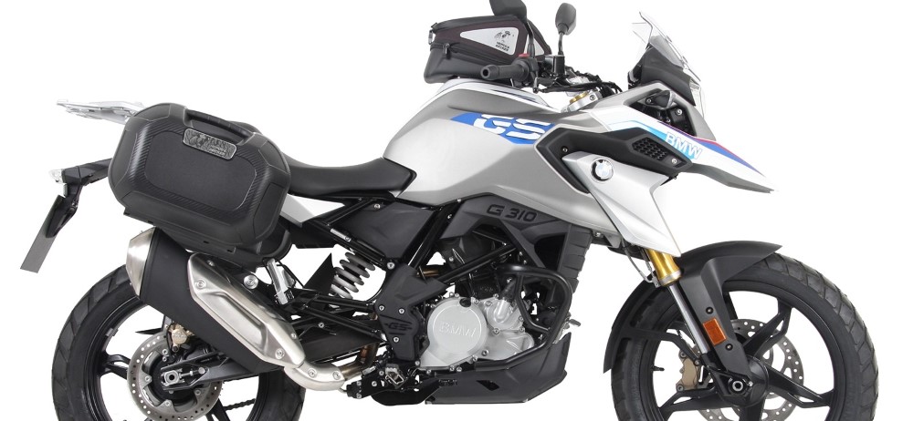 BMW G310 GS motorcycle accessories & luggage from Hepco ...