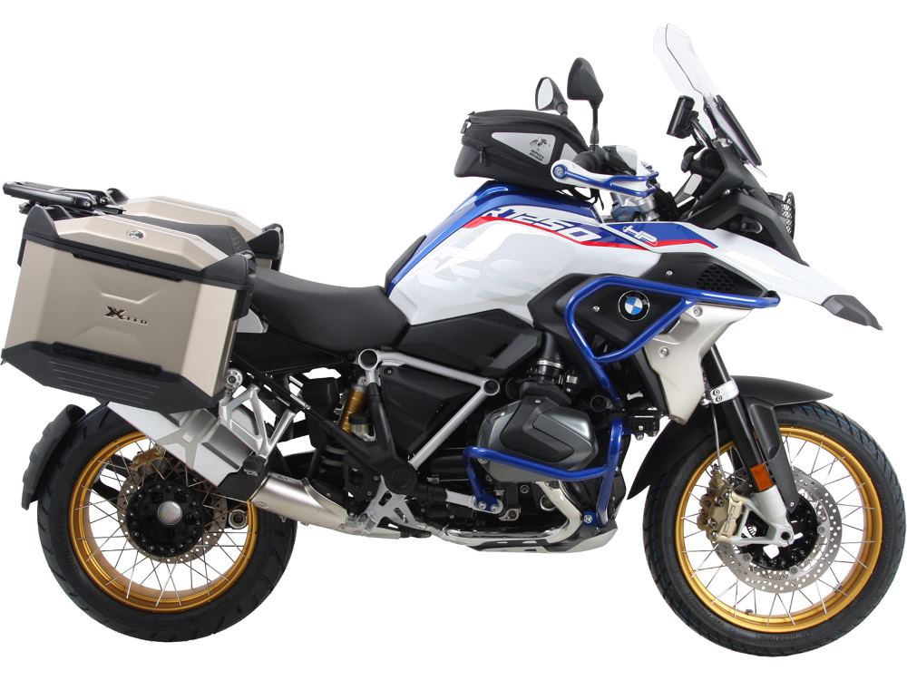 BMW 1250GS HP with accessories by Hepco and Becker