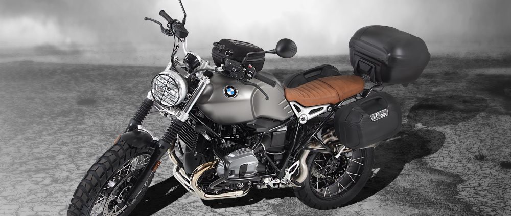 Porte-bagages Arrière Pour BMW R NineT / R9T (2014-2023) – Acier Noir, Support Pour Sacs, Idéal Voyage Et Week-end