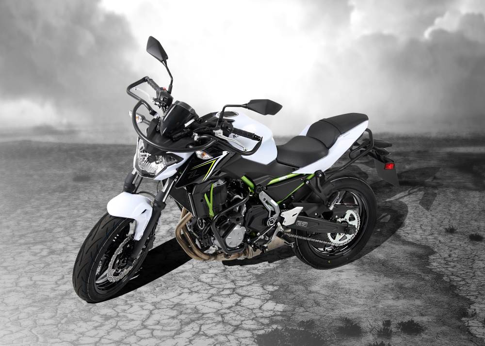 kawasaki z650 luggage
