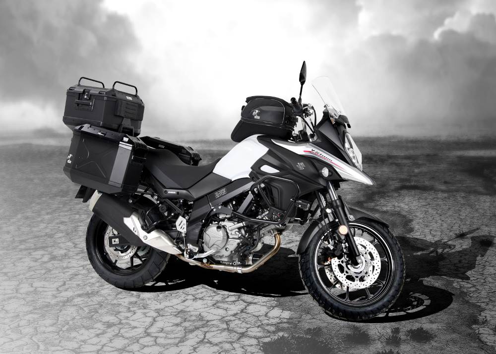 For Suzuki's V-Strom ABS / XT from 2017 we offer Hepco & Becker motorcycle accessories, luggage and more.  All available in Australia from Motorcycle Adventure Products 