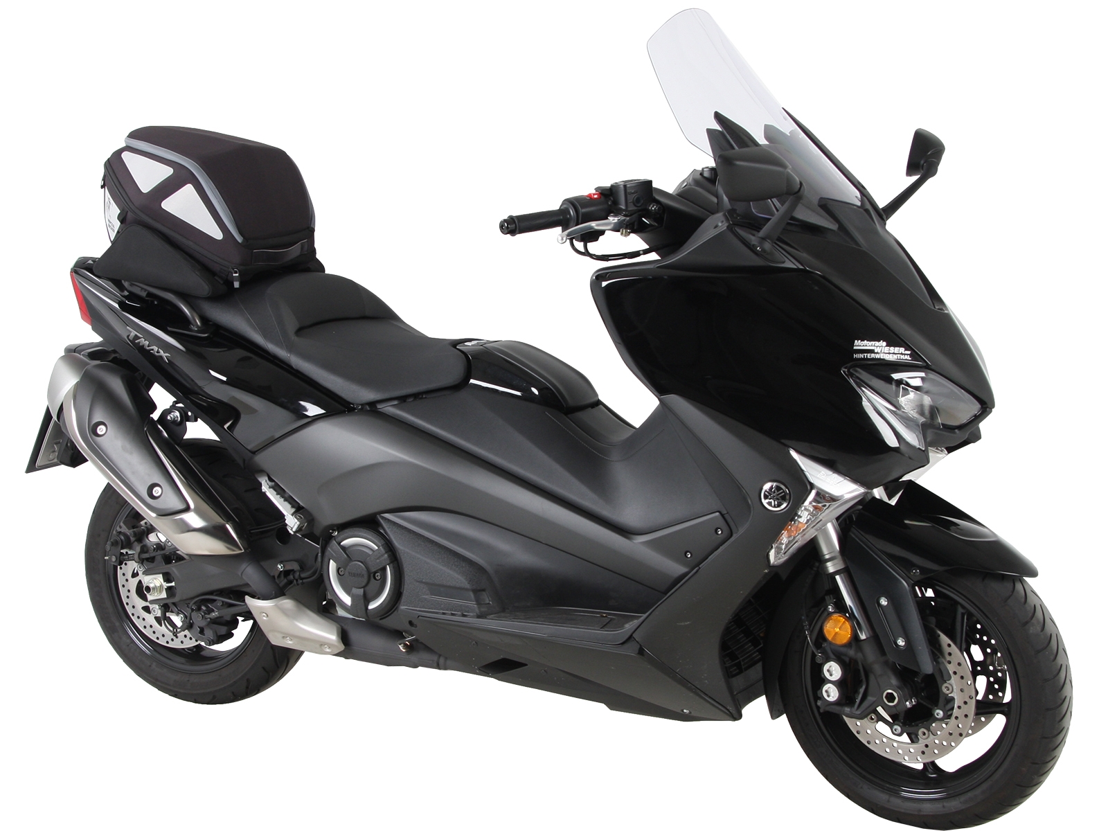 Couvercle De Poulie CNC Pour Yamaha TMAX530 2017-2019 - Protection Courroie En Aluminium (Noir)