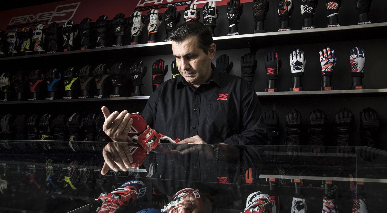 FIVE gloves founder Franck Fazio