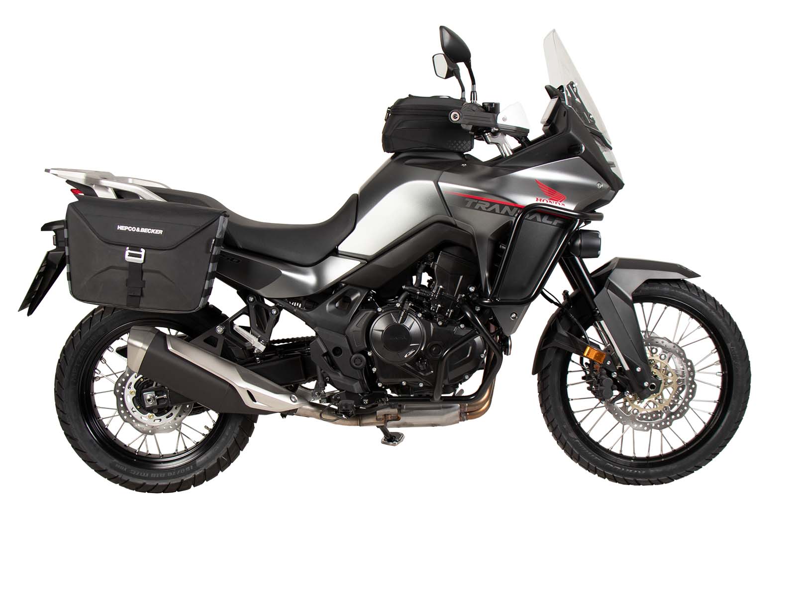 2023 Honda Transalp fitted with Hepco&Becker by Motorcycle Adventure Products Australia