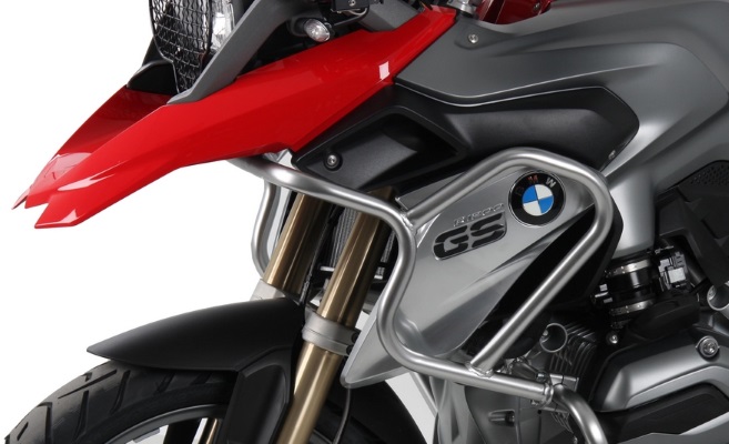 Hepco Becker Integrated Tank Guard for BMW R1200GS LC 2013-15 from Motorcycle Adventure Products