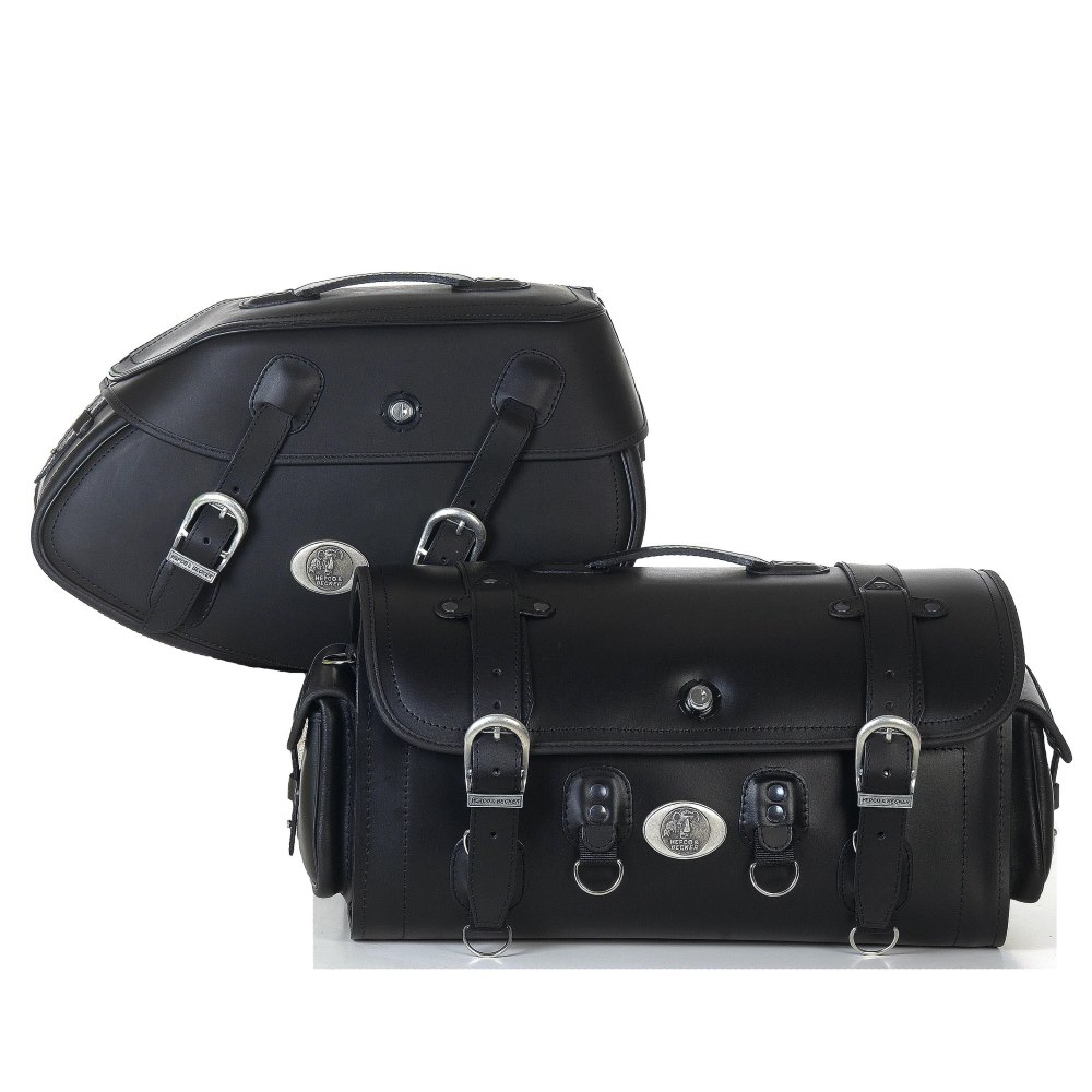 Sturdy Buffalo Leatherbags by Hepco & Becker