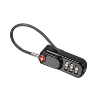 TSA Padlock with Wire Rope
