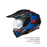 NEXX X.WED3 KEYO ADVENTURE HELMET BLUE RED MT