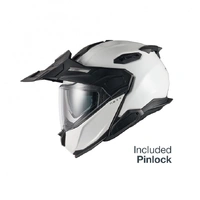X.LIFECOUNTRY PLAIN MODULAR ADVENTURE HELMET (WHITE)