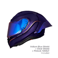 NEXX X.R3R HAGIBIS PURPLE HELMET