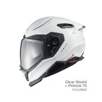 NEXX X.WST3 STREET HELMET PLAIN WHITE PEARL