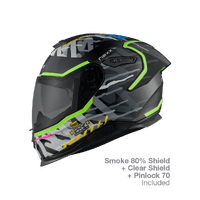 NEXX Y.100R URBANGRAM BLACK MT HELMET