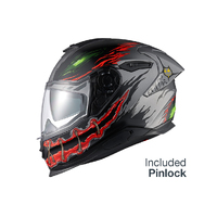 NEXX Y.100R NIGHT RIDER TITANIUM MT HELMET