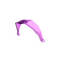 NEXX X.R3R SPOILER EXTENSION (CLEAR PURPLE)