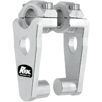 3 1/2" clear Pivoting Bar Risers for 7/8" or 1 1/8" Handlebar