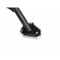 Side stand plate silver/black for Kawasaki Z 400 (2019-2023)