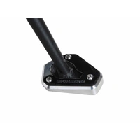 Side stand plate silver/black for Kawasaki Versys 1000 / S / SE (2019-2024)
