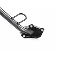 Side stand plate silver/black for Suzuki V-Strom 1050 / XT (2020-2022)