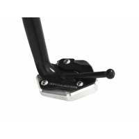 Side stand plate silver/black for Yamaha MT-09 (2017-2020)