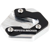 Side stand plate silver/black for Yamaha Tracer 900/GT (2018-2020)