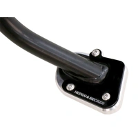 Side stand plate silver/black for BMW F 900 GS Adventure (2024-)