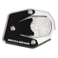 Side stand plate silver/black for BMW R 12 G/S (2025-)