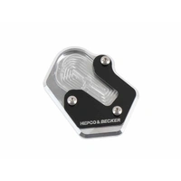 Side stand plate silver/black for BMW F 900 XR (2025-)