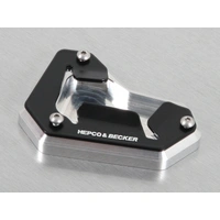 Side stand plate silver/black for Triumph Tiger Explorer 1200 (2016-2021)