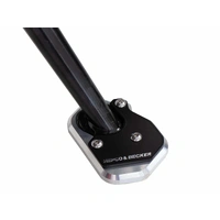 Side stand plate silver/black for Aprilia Tuono V4 (2021-)