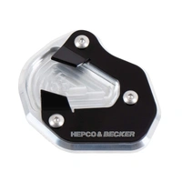 Side stand plate silver/black for KTM 1290 Super Adventure S (2021-2024)