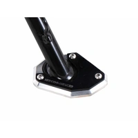 Side stand plate silver/black for Husqvarna Norden 901 / Expedition (2022-)