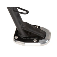 Side stand plate silver/black for Ducati DesertX Rally (2024-)